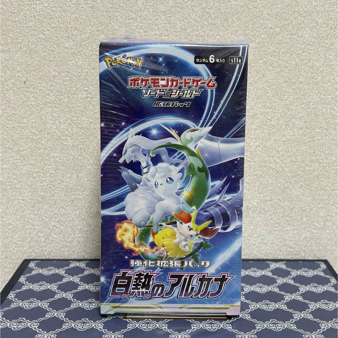 ポケモンカード　白熱のアルカナシュリンク付きBOX | フリマアプリ ラクマ