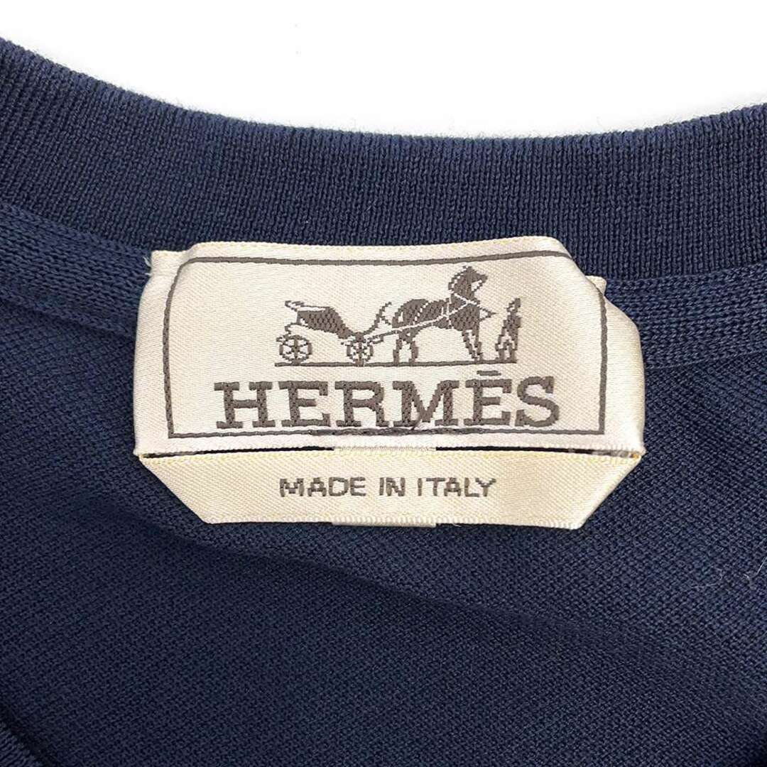 Hermes(エルメス)のエルメス Tシャツ H 刺繍 コットン メンズサイズXS HERMES トップス メンズのトップス(Tシャツ/カットソー(半袖/袖なし))の商品写真