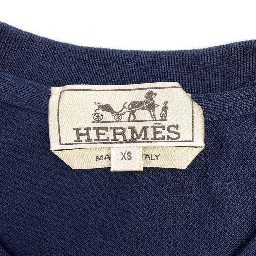 Hermes(エルメス)のエルメス Tシャツ H 刺繍 コットン メンズサイズXS HERMES トップス メンズのトップス(Tシャツ/カットソー(半袖/袖なし))の商品写真