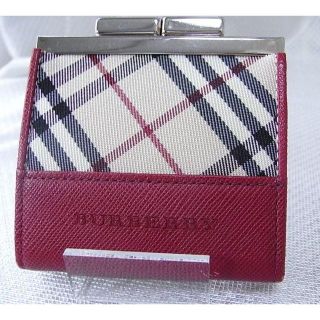 バーバリー(BURBERRY)のtodopi3　さま専用★本物正規美品　バーバリー　コインケース　ガマ口財布(コインケース)