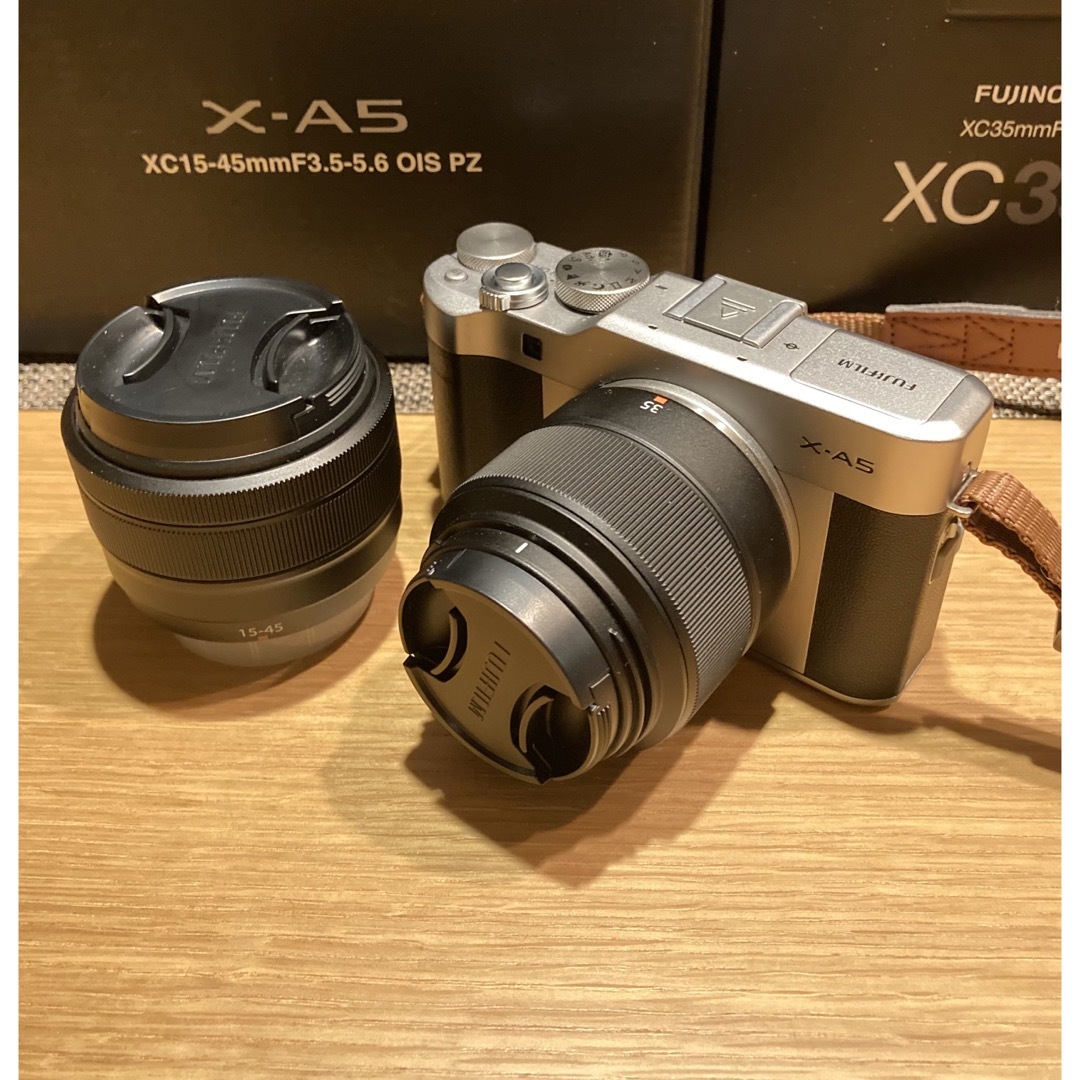 FUJIFILM X-A5  ズームレンズ　単焦点レンズ　フルセット　超美品