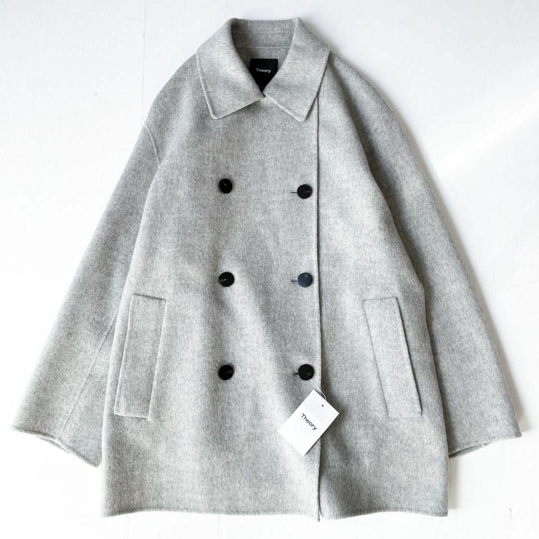 極美品✨ セオリー New Divide Luxe Peacoat Lサイズ-