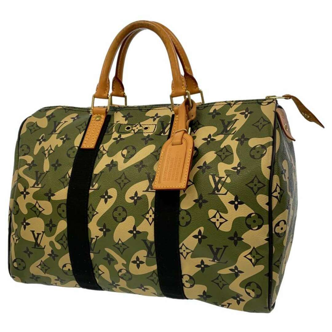 LOUIS VUITTON(ルイヴィトン)のルイヴィトン ハンドバッグ モノグラム・フラージュ 村上隆 スピーディ35 M95773 ヴィトン バッグ カモフラ 迷彩 レディースのバッグ(ハンドバッグ)の商品写真