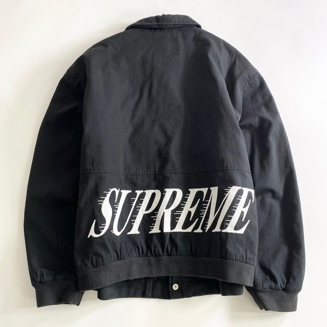 Supreme(シュプリーム)の6j28 Supreme シュプリーム 20ss ツイル ヴァーシティ ジャケット 裏地キルティング バックロゴ XL メンズのジャケット/アウター(その他)の商品写真