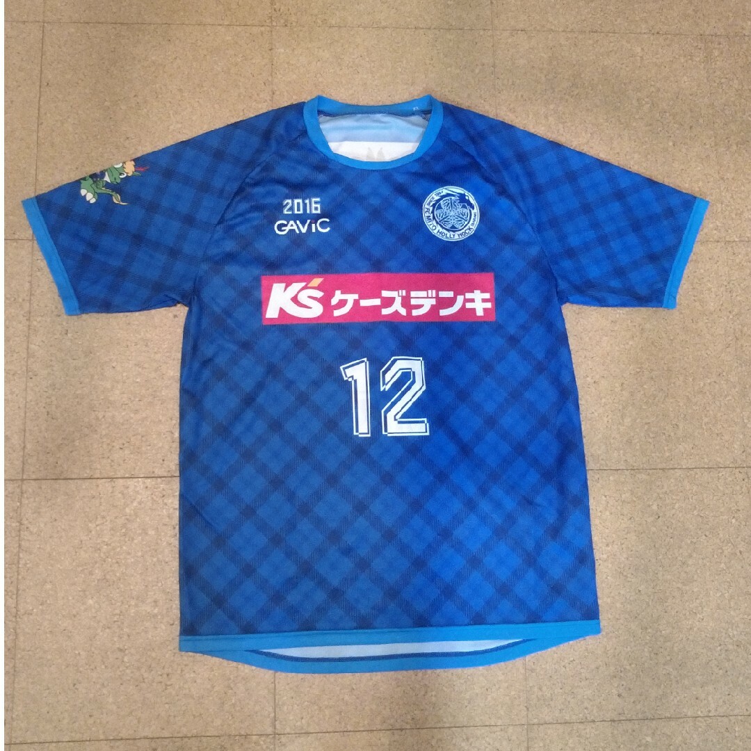 GAViC(ガビック)のかどぅー様専用✨水戸ホーリーホックブルーミングTシャツ2016 スポーツ/アウトドアのサッカー/フットサル(ウェア)の商品写真