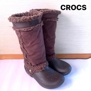 クロックス(crocs)のCROCS クロックス　ボア　ムートンブーツ　レインシューズ(レインブーツ/長靴)