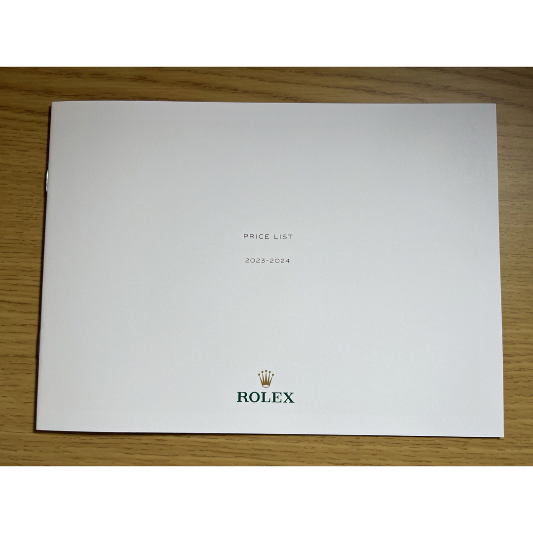 ROLEX(ロレックス)のロレックス　2023-2024 カタログ 自動車/バイクの自動車(カタログ/マニュアル)の商品写真