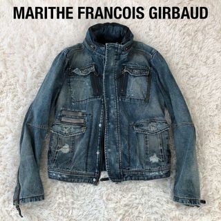 ショート丈チェックジャケットMARITHE + FRANCOIS GIRBAUD