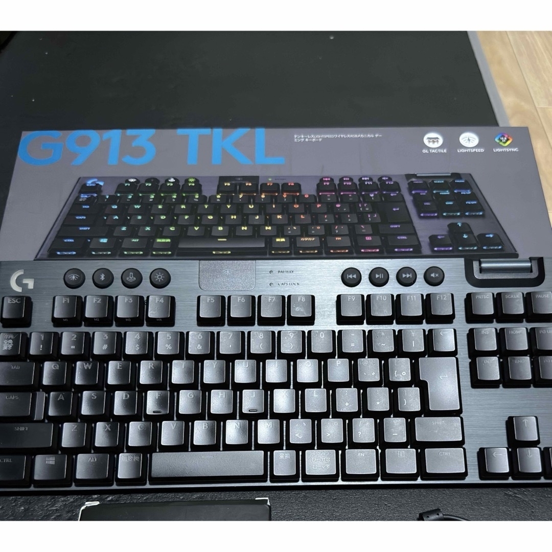 Logicool G913 ゲーミングキーボード タクタイル - PC/タブレット
