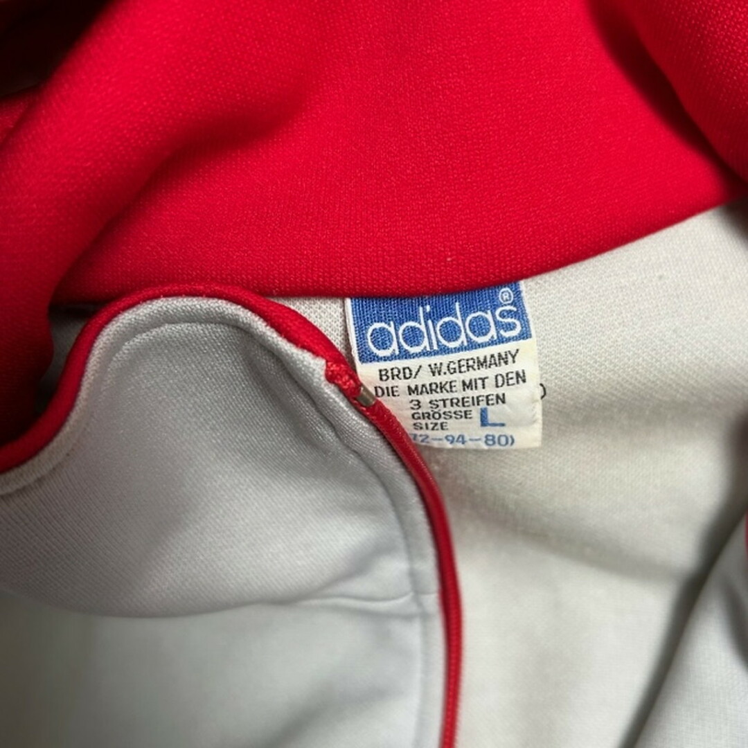 adidas(アディダス)の80's adidas アディダス デサント社製 トラックジャケット 西ドイツ表記 メンズのジャケット/アウター(その他)の商品写真