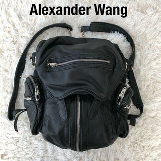 ALEXANDER WANG レザーバックパック リュック ブラック