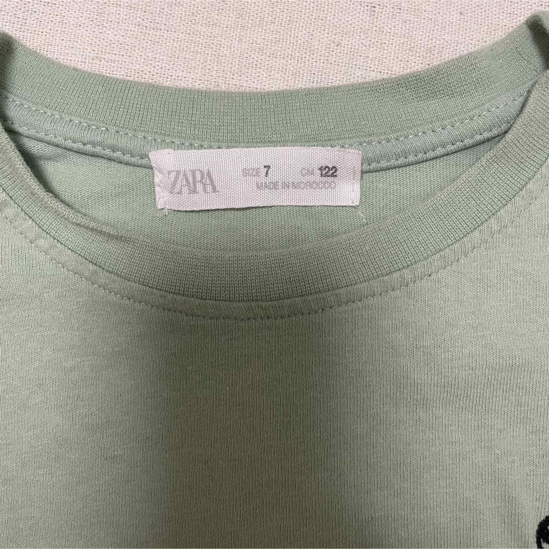 ZARA KIDS(ザラキッズ)のZARA スケボーTシャツ キッズ/ベビー/マタニティのキッズ服男の子用(90cm~)(Tシャツ/カットソー)の商品写真