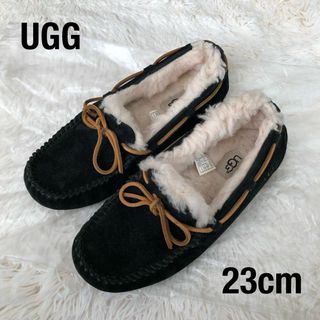 UGG  アグ　モカシン　FLORENCIA(フロレンシア)　ライトグレー　23