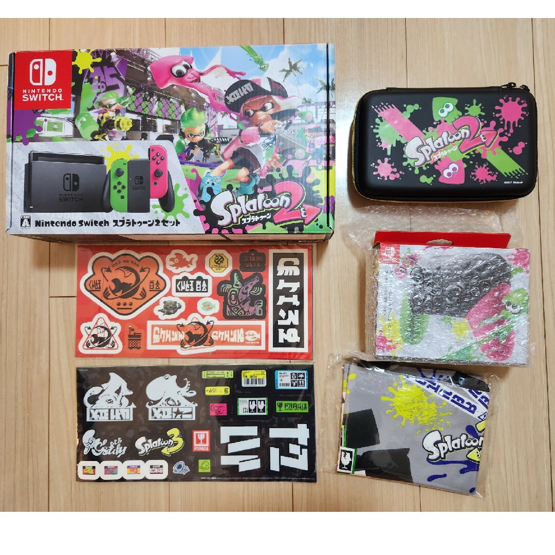 今だけ価格 Nintendo Switch スプラトゥーン2（ソフト有箱無）プロコン