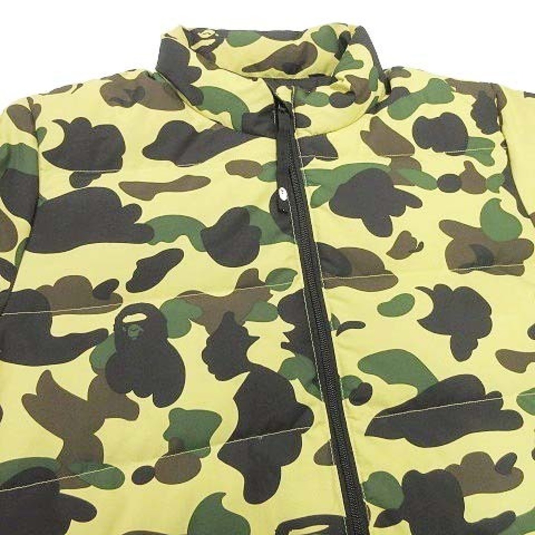 A BATHING APE(アベイシングエイプ)のアベイシングエイプ 美品 ダウンジャケット ファーストカモ S ベージュ メンズのジャケット/アウター(ダウンジャケット)の商品写真