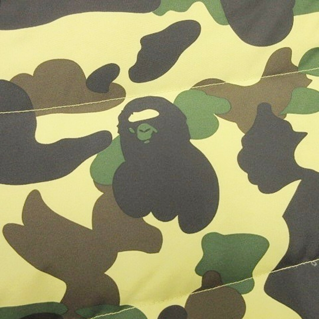 A BATHING APE(アベイシングエイプ)のアベイシングエイプ 美品 ダウンジャケット ファーストカモ S ベージュ メンズのジャケット/アウター(ダウンジャケット)の商品写真