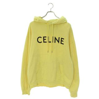 セリーヌ　CELINE パーカー　イエロー　正規品　未使用に近い