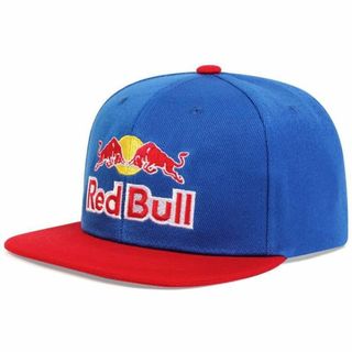 Red Bull レッドブル キャップ 帽子 レーシング キャップ ブルー色(ウェア)