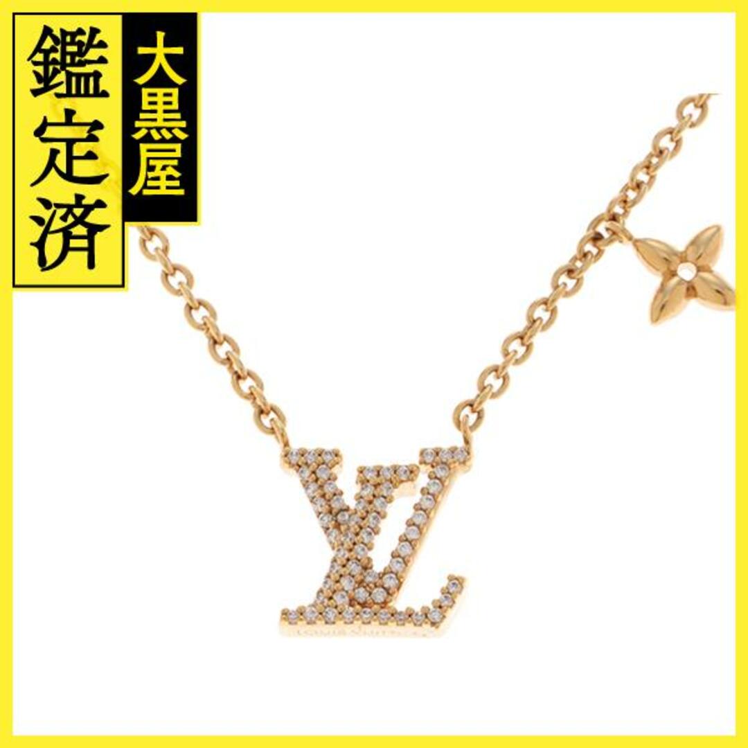 LOUIS VUITTON　ルイヴィトン ネックレス コリエ・LV【472】AH約H12×W13チェーン長さ