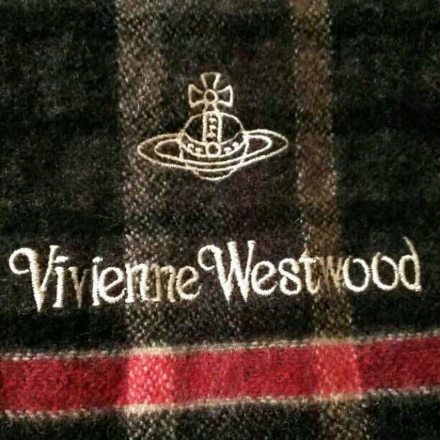Vivienne Westwood(ヴィヴィアンウエストウッド)のチェックマフラー レディースのファッション小物(マフラー/ショール)の商品写真