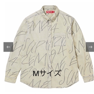 シュプリーム(Supreme)のSupreme Handwriting Jacquard Denim Shirt(シャツ)