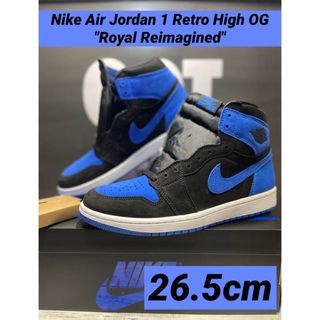 ジョーダン(Jordan Brand（NIKE）)のNike Air Jordan1 Retro HighOG ロイヤルリイマジンド(スニーカー)