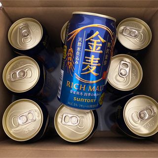 サントリー(サントリー)のサントリー 金麦 350ml缶 9本(ビール)