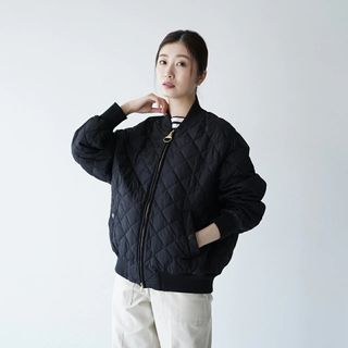 バーブァー(Barbour)のBarbour QUILTED BOMBER JACKE(ブルゾン)