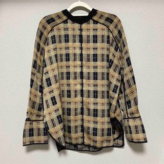 クラネ(CLANE)のCLANE CHECK PIPING TOPS(シャツ/ブラウス(長袖/七分))