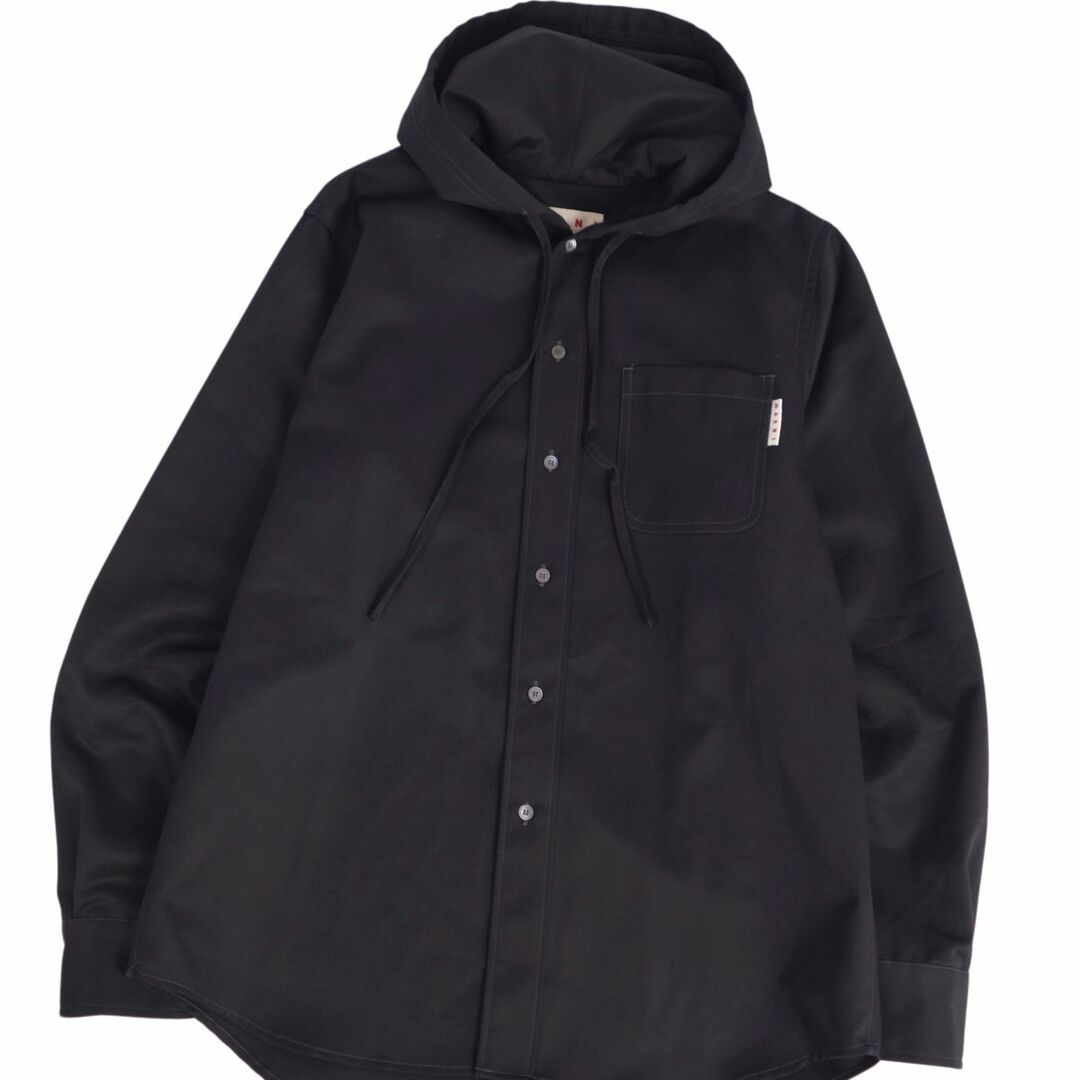 MARNI - 極美品 マルニ MARNI パーカー シャツ トロピカルウール MARNI - 極美品 マルニ MARNI パーカー シャツ トロピカルウール