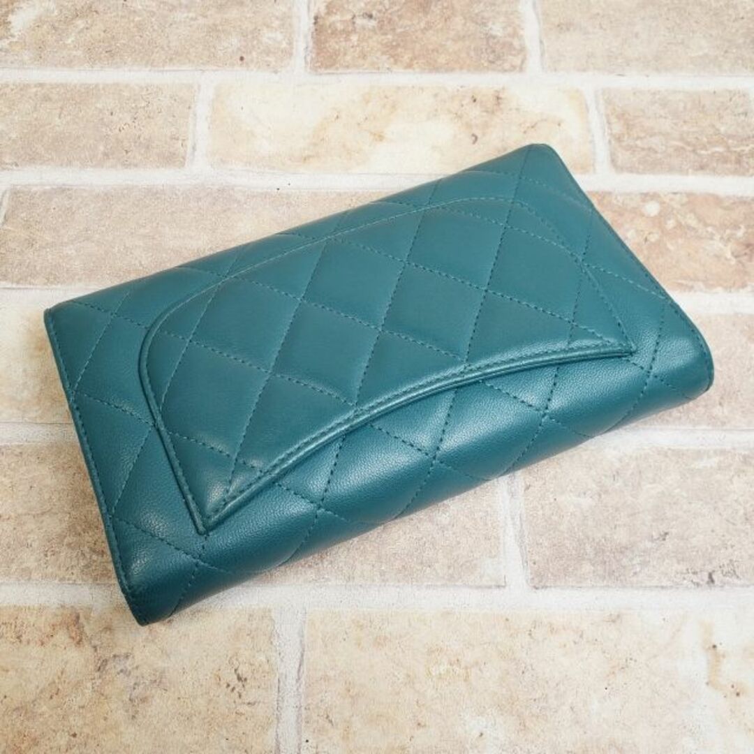 シャネル CHANEL☆ マトラッセ レザー 三つ折り 長財布 仏製 シャネル CHANEL☆ マトラッセ レザー 三つ折り 長財布 仏製