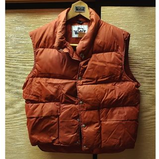 ウールリッチ(WOOLRICH)のウールリッチ　ダウンベスト　M　L 　2着セット　レッド(ダウンベスト)