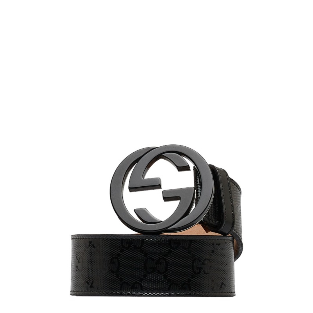Gucci - グッチ インターロッキングG GGインプリメ バックル ベルト
