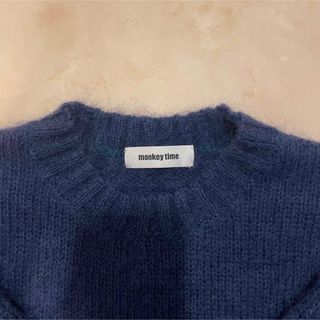 モンキータイム(MONKEY TIME（UNITED ARROWS）)のmonkey time MOHAIR GRDTN CN ニット(ニット/セーター)