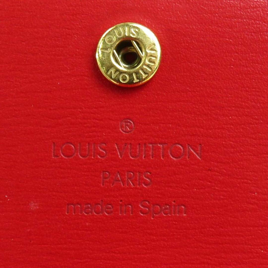 LOUIS VUITTON(ルイヴィトン)のルイ ヴィトン LOUIS VUITTON カードケース 名刺入れ エピ ポルト12カルトクレディ エピレザー カスティリアンレッド ユニセックス M63475 送料無料【中古】 55506f レディースのファッション小物(パスケース/IDカードホルダー)の商品写真