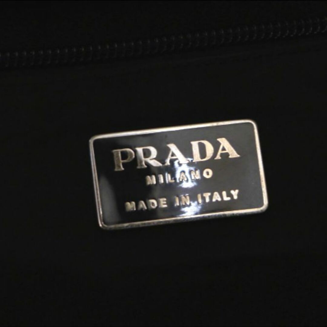 ◆PRADA プラダ A4対応 ビジネス可 大容量 ナイロン トート バッグ 黒