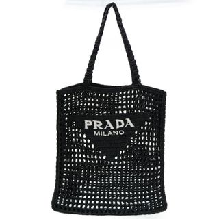 プラダ PRADA カナパ ラフィア 2WAYトートバッグ トートバッ