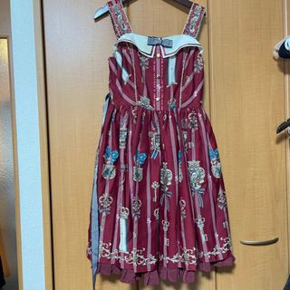 Angelic Pretty - angelic pretty British Keysワイン赤ジャンパー