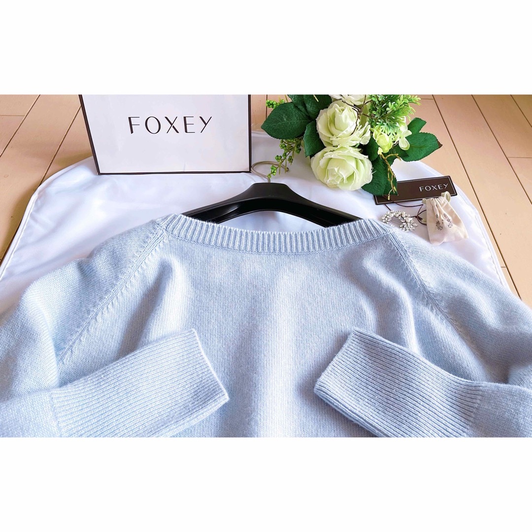 FOXEY - FOXEY ドラジェカシミヤセーター38 新品同様 Reneの通販 by