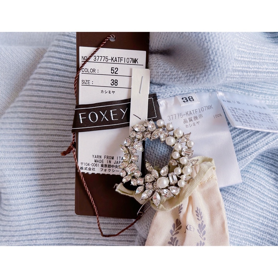 FOXEY - FOXEY ドラジェカシミヤセーター38 新品同様 Reneの通販 by