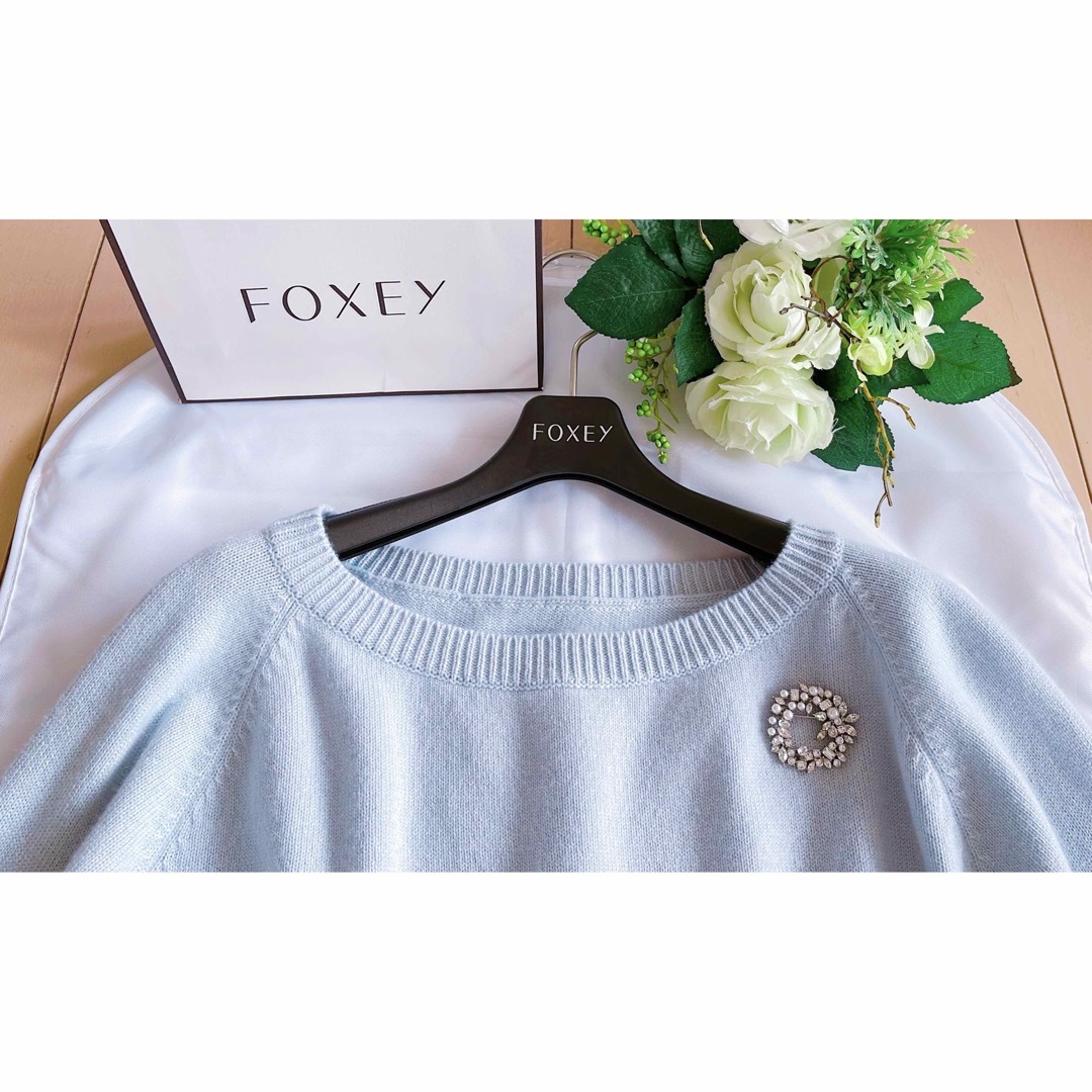 FOXEY - FOXEY ドラジェカシミヤセーター38 新品同様 Reneの通販 by