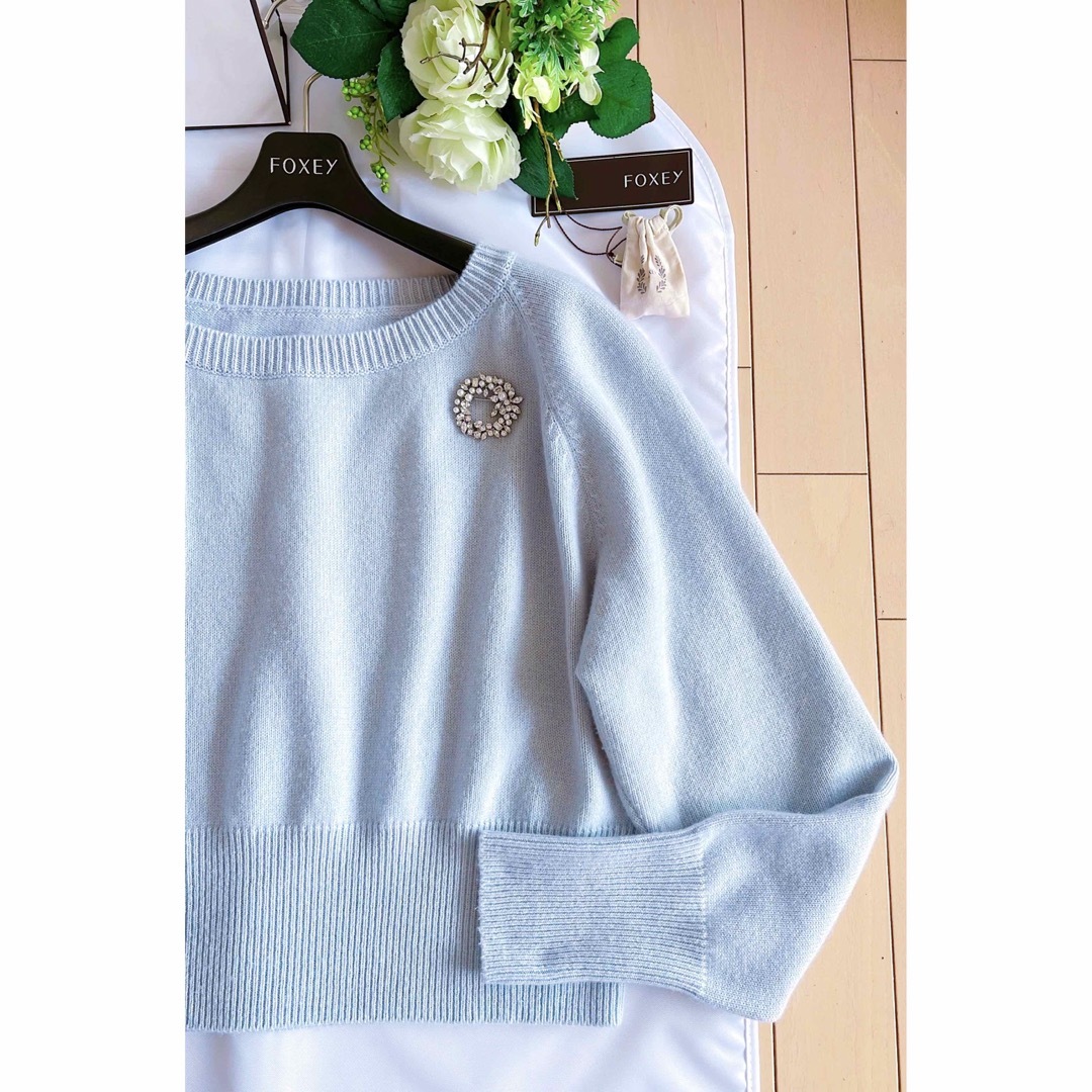 FOXEY - FOXEY ドラジェカシミヤセーター38 新品同様 Reneの通販 by