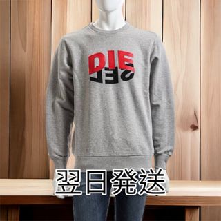 ディーゼル(DIESEL)の【新品未使用】L/新品 DIESEL ディーゼル トレーナー スウェット グレー(トレーナー/スウェット)