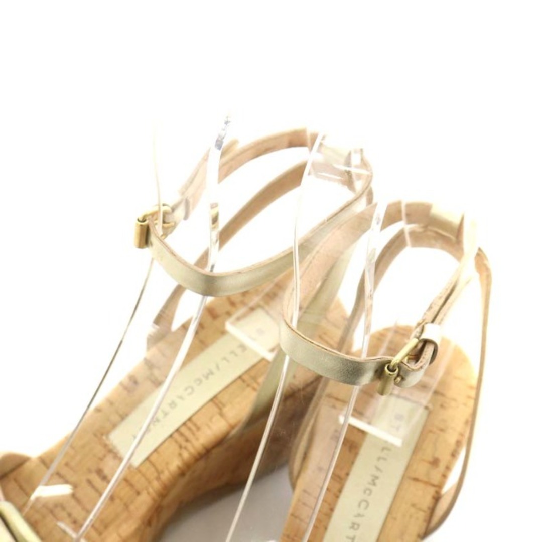 Stella McCartney(ステラマッカートニー)のステラマッカートニー サンダル ウェッジソール 35 22.5cm ゴールド色 レディースの靴/シューズ(サンダル)の商品写真