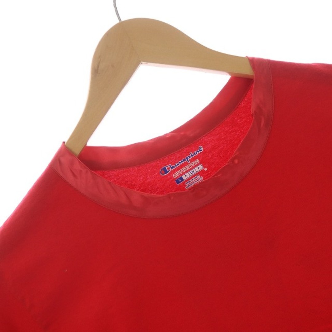 Champion(チャンピオン)のCHAMPION Tシャツ クルーネック プルオーバー 半袖 星 S 赤 白 メンズのトップス(Tシャツ/カットソー(半袖/袖なし))の商品写真