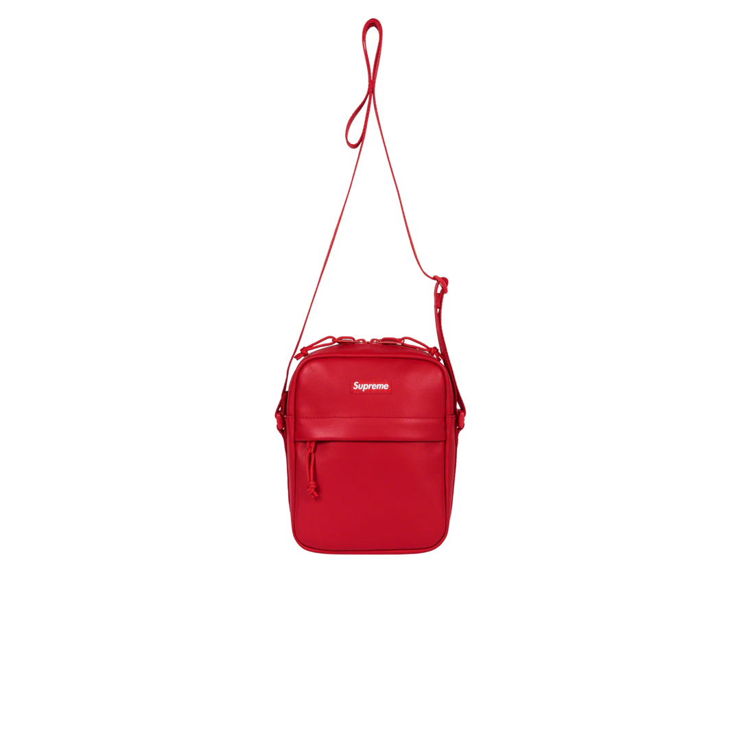 新品未使用Supreme Leather Shoulder Bag