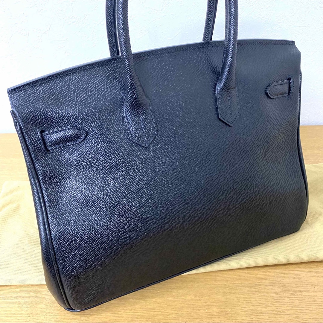 エポニーヌ EPONINE 「BIRKIN35」ハンドバッグ ブラック