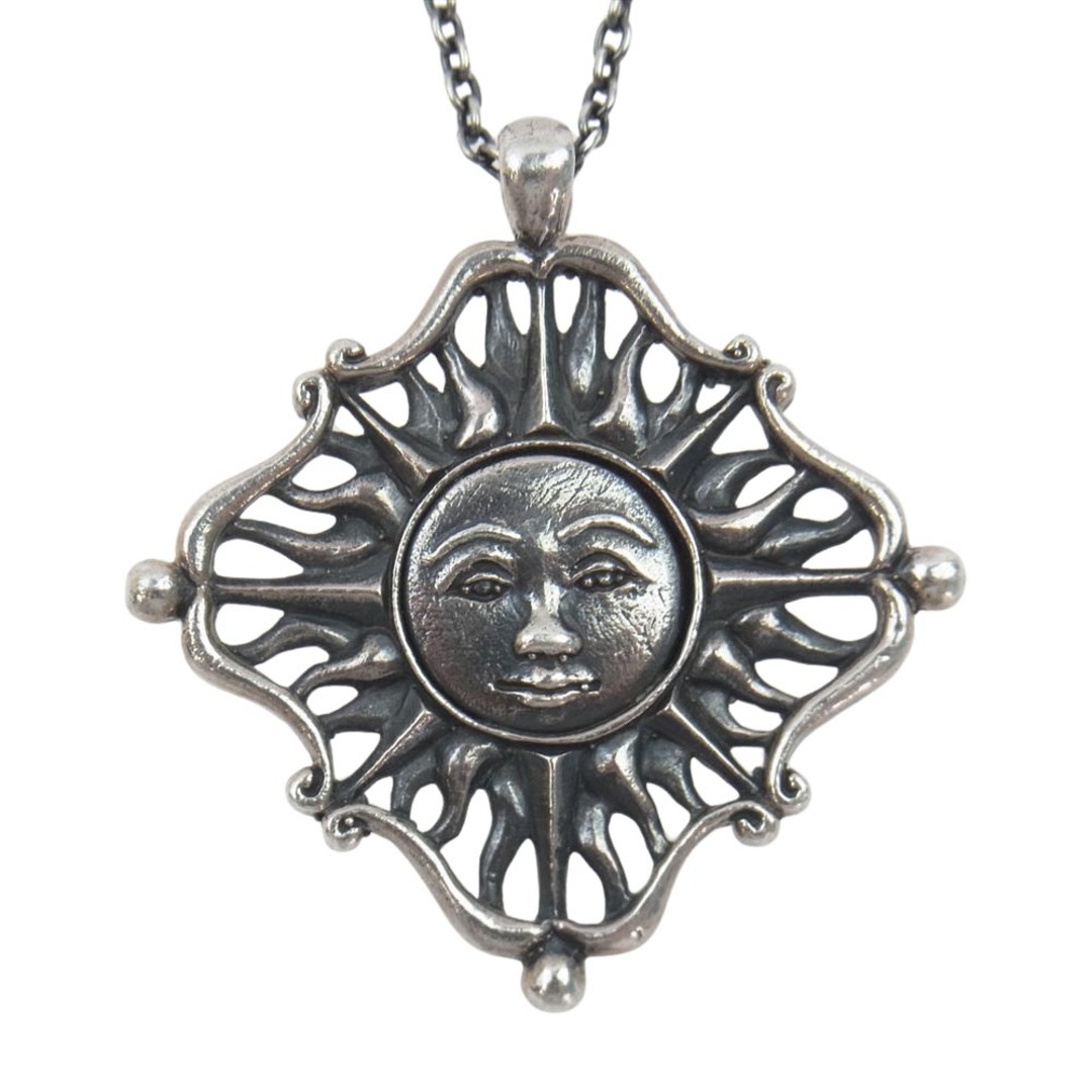 ハッピーソース Happy Sauce ネックレス The Sun and Moon Silver Pendant サン＆ムーン シルバー ペンダント ネックレス シルバー系ネックレス