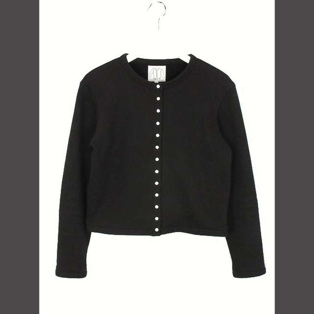 アニエスベー M001 CARDIGAN カーディガンプレッション 1 黒-