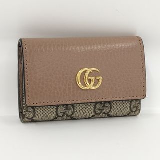 グッチ(Gucci)のGUCCI GGマーモント 6連 キーケース ゴールド金具 GGスプリーム(キーケース)